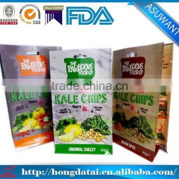 Kraft paper pouch square bottom packaging bag