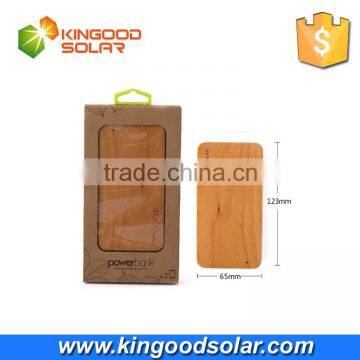 2016 Newest Portable 4000mah Wooden Rohs Power Bank Charger photo-5