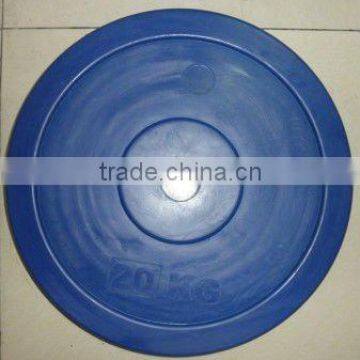 rubber coated weight plates