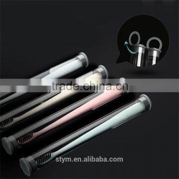 Wheat Straw Wholesale Travel Tooth Brush Toothbrush Quality Choice photo-4