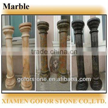 Complete varieties of marble columns for sale