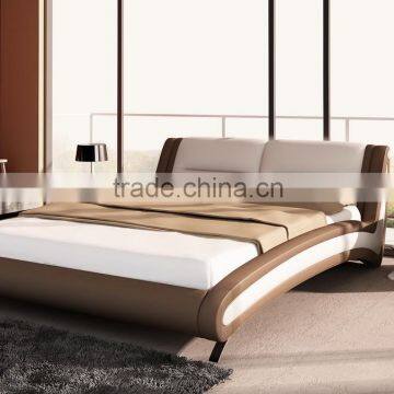 Europe leather bed modern style