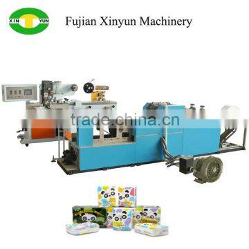 Automatic pocket tissue paper production line