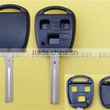 3 Buttons Remote Blank Key Shell Case for Toyota Land Cruiser Camry Toy48 shade