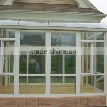 hot sell aluminum sunrooms glass houses made of glass