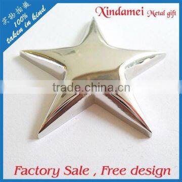 Pentagram metal badges