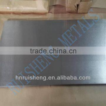 high cost-effective ground pure tungsten plate