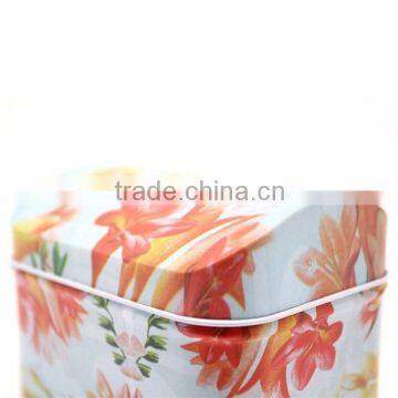 Collectable Antique Metal Box With Vaulted Lid photo-3