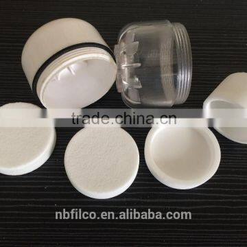 Filter core for humidifier with one-end sealed, filter cap