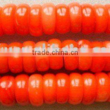 red coral beads, sea bamboo coral beads, exclusive supply