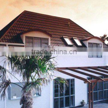 Wanael stone roof tile/interlocking roof shingles/improved substitute of spanish clay roof tile