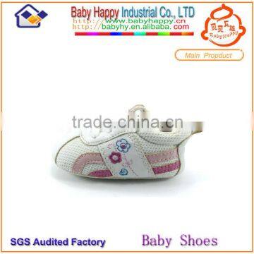 wholesale China elastic shoelace fancy leather baby girl shoes