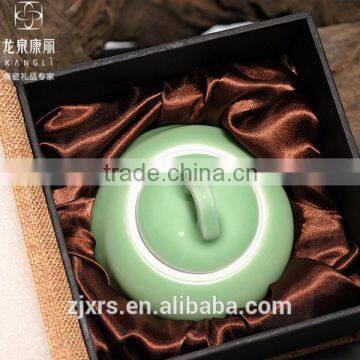 Longquan celadon celadon brother kiln Caddy Gift Ruyi Business Gifts