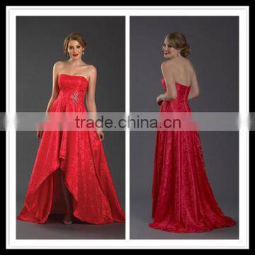 2014 latest hot red lace plus size mother of the groom dress in Suzhou China CYBM-006