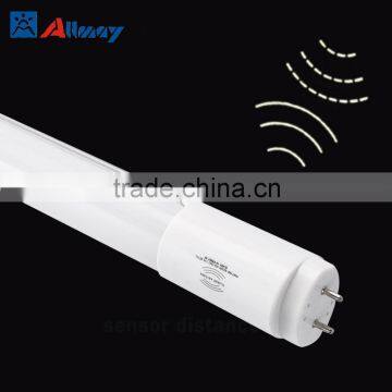 Microwave motion sensor led T8 Tube light 18w underground paking lot lighting G13