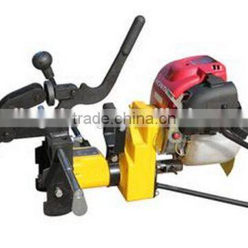 Internal combustion rail drilling machine