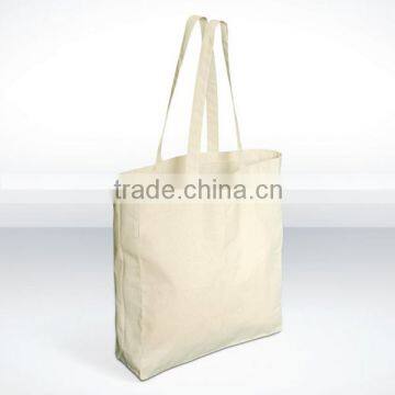 2014 hot sale long handle cotton bags for shopping