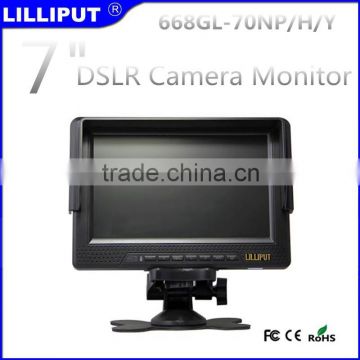 7 inch TFT LCD Camera Monitor with HDMI YPbPr BNC Input