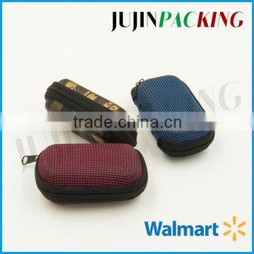 Square corner durable eva folding glasses case