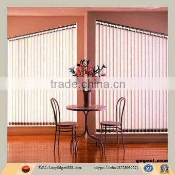 Motorized PVC vertical blind fabric with good quality components