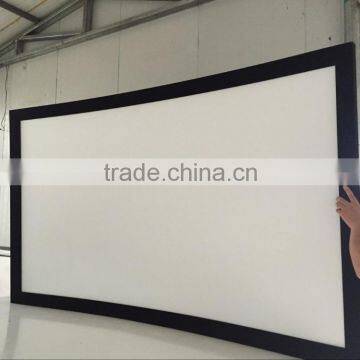 Frame screen Curved projection screens high quality curved projector screen