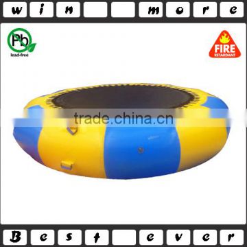 3m dia. water trampoline, cheap commercial used water trampoline