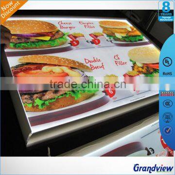 Popular Advertising Aluminum Frame Lighted Menu Board photo-3