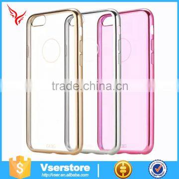 mobile phone case with professional electroplating technology for iphone 6