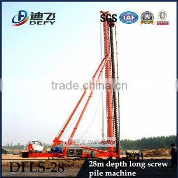 28m Dfls-28 Hydraulic Static Used Pile Driver Machine Price for Sale