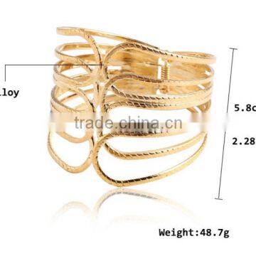 D95948t Fashion Bracelet Metal Simple Personality Bangles for Ladies photo-2