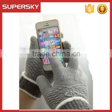 V-342 Winter warmer men gloves touch screen gloves magic golves for mobile phone