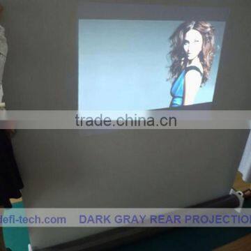 Rear projection foil window display,holographic screen factory supply!!!