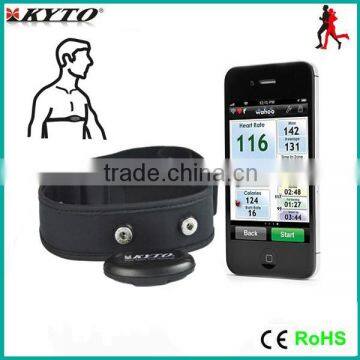 KYTO Bluetooth Heart Rate Chest Belt/ Textile Strap With Bluetooth Heart Rate Transmitter Clip photo-5