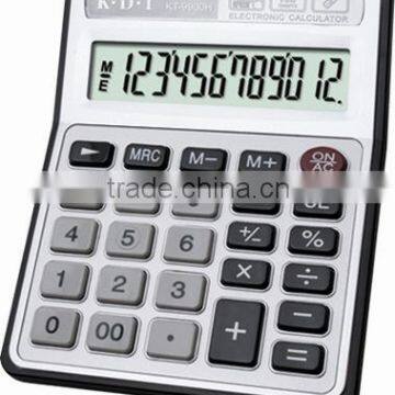 12 digits electronic calculator with metal panel KT-9900H