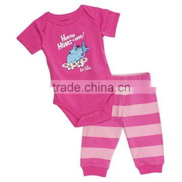 cheap Hot-selling summer fashion baby onesie