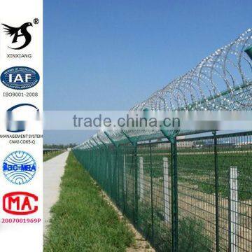 Barbed Tape Security Fencing For Military Sites Direct Manufacture