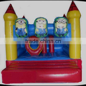 lovely inflatable minion bouncer /inflatale jumping house/inflatable jumping castle