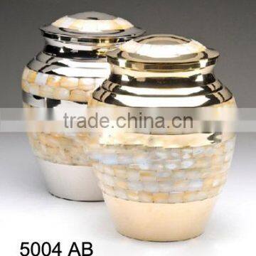 Mother of Pearl Inlay Cremation Urns.