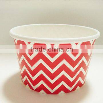 logo printed disposable ice cream cups