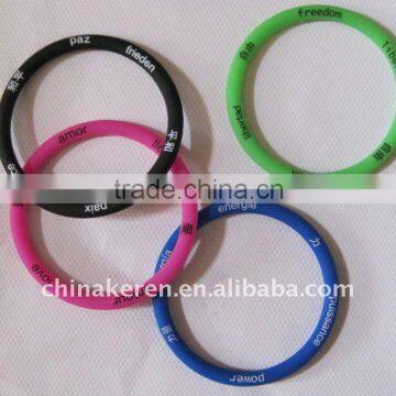 silicone bracelet