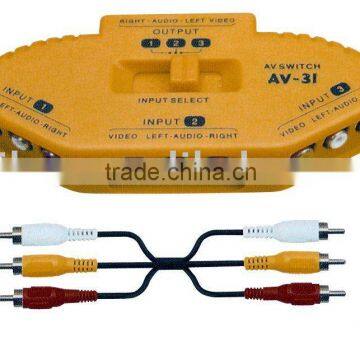 Game selector RCA Splitter AV SWITCH