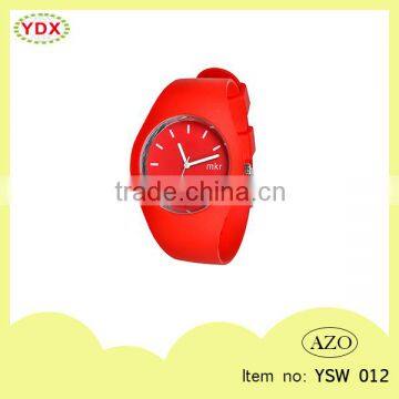 Quartz Steel Back Japan Movement Silicone Watches