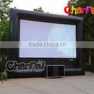 Large inflatable outdoor inflatable movie screen