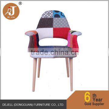 Factory Price Living Room Chairs Furniture with Wooden Legs