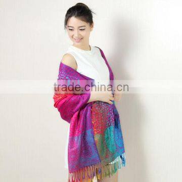 New Big Size Warm Winter Lady Tassels Cotton Cappa
