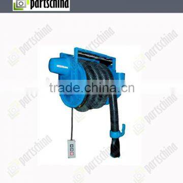 Automobile exhaust gas pumping exhaust system