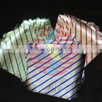 pre cuting aluminium foil food packing