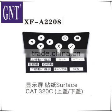 excavator parts E320C Monitor Surface button