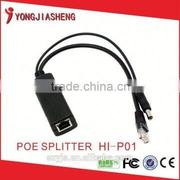 HOT Selling 100m gigabit poe switch poe splitter HI-P01