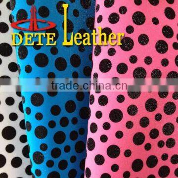 Shining pu Shoe Leather Raw Material for Shoes Making